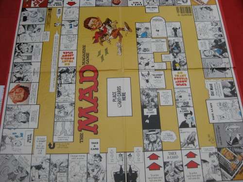 Mad magazine Board Game.  2 to 4 Players. Ages 8 to Adult