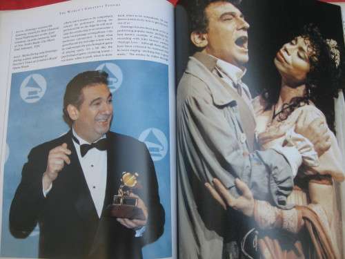 `The World`s Greatest Tenors.  Carreras, Domingo and Pavarotti`  Hard cover.