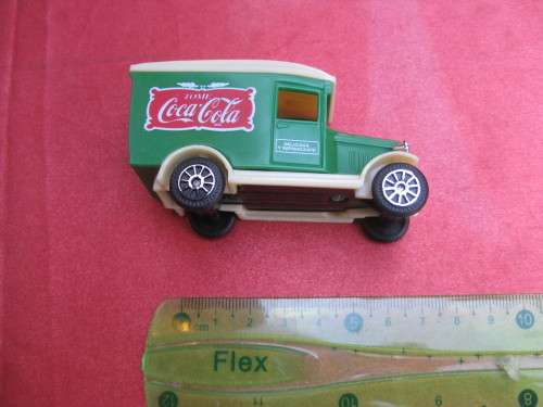Plastic Coca-cola truck