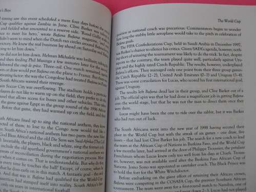 `Madiba`s Boys.  The stories of Lucas Radebe and Mark Fish`  Soft cover.