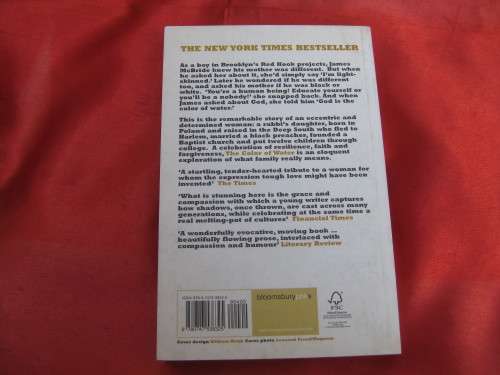 `The Color of Water`  Soft cover  James McBride.