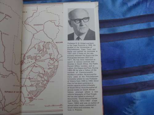 1969  `The Making of a Nation` A History of the Union of South Africa, 1910-1961.  D.W. Kruger.