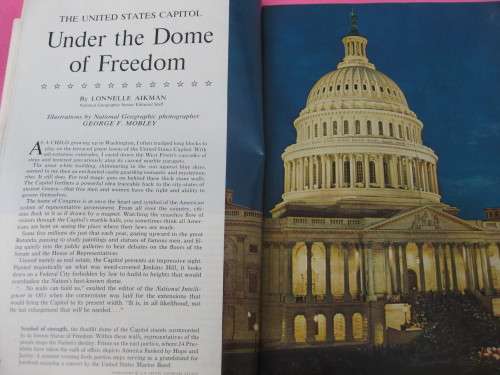 Retro.  `National Geographic` magazine.  January, 1964.
