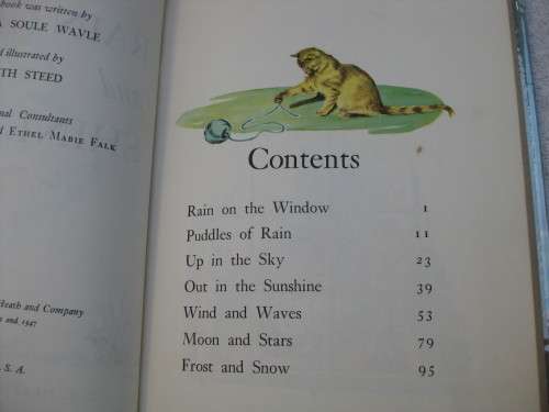 1955.  `Rain and Shine`  Witty Wavle Falk.  Hard cover.