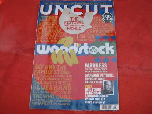 `Uncut` magazine  May, 2009  Woodstock.