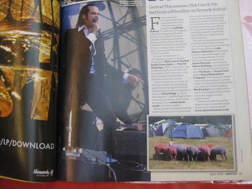 `Uncut` magazine  May, 2009  Woodstock.