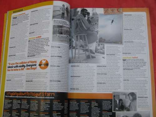 `Uncut` magazine  May, 2009  Woodstock.