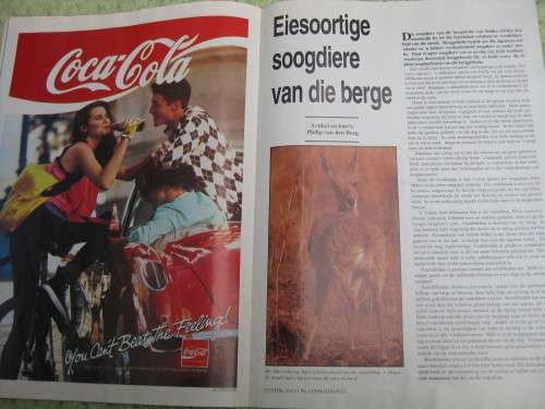 `Custos` Magazine May/Mei 1992.  The National Parks and Wildlife magazine/Tydskryf oor ons Natuur