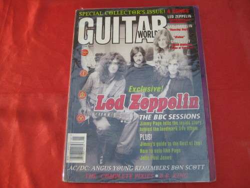 `Guitar World` magazine January, 2008.  Led Zeppelin