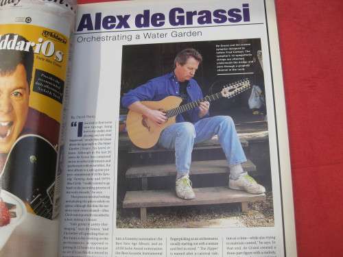 `Guitar Player` magazine August, 1999. Santana.