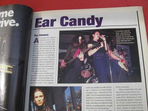 `Guitar Player` magazine August, 1999. Santana.