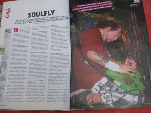 `Total Guitar` magazine November, 2009. U2