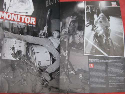 `Total Guitar` magazine November, 2009. U2