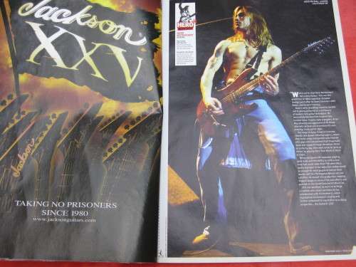 `Total Guitar` magazine November, 2009. U2