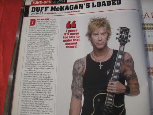 `Guitar` magazine June, 2009. Chicken Foot.