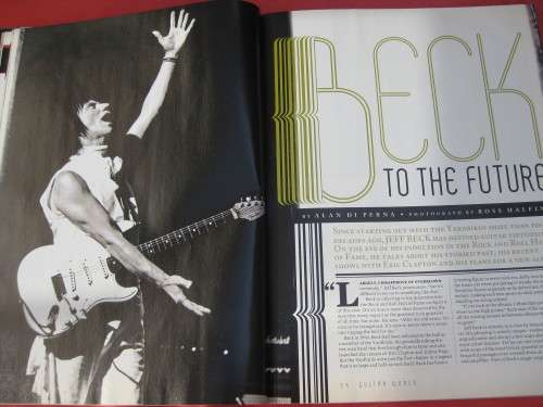 `Guitar` magazine June, 2009. Chicken Foot.