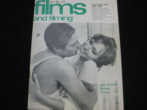 `Films and filming` Magazine August, 1968.  Very good condition.