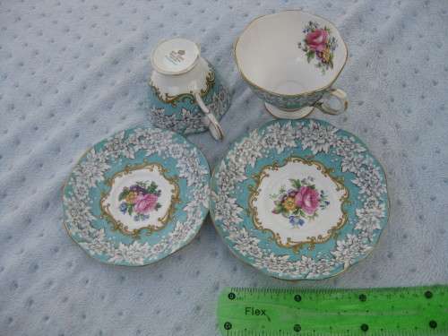 Royal Albert teacups.  Enchantment.  No chips or cracks.