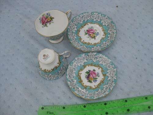 Royal Albert teacups.  Enchantment.  No chips or cracks.