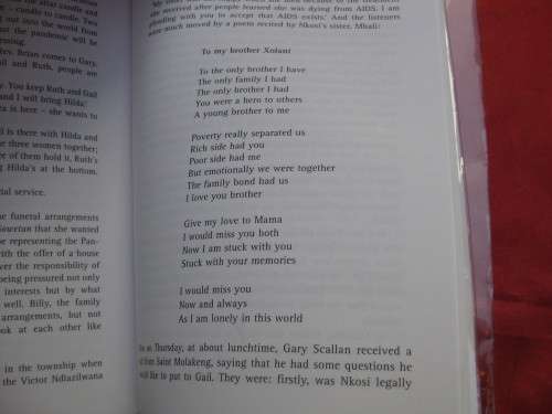 `Nkosi`s Story`  Soft cover.  Jane Fox.