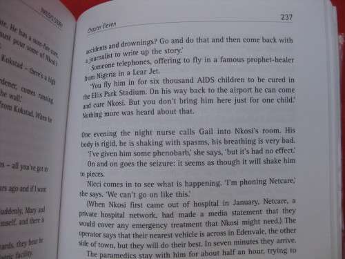 `Nkosi`s Story`  Soft cover.  Jane Fox.