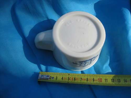Retro `Old Spice` shaving mug.  Porcelain.