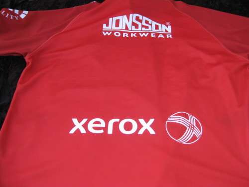 Short-sleeved Lions Rugby shirt. Size: 2XL