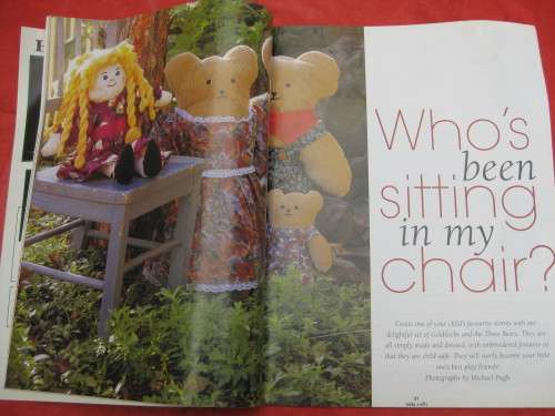 `Best Ever Teddy Bear Crafts` Magazine.  Issue 1.