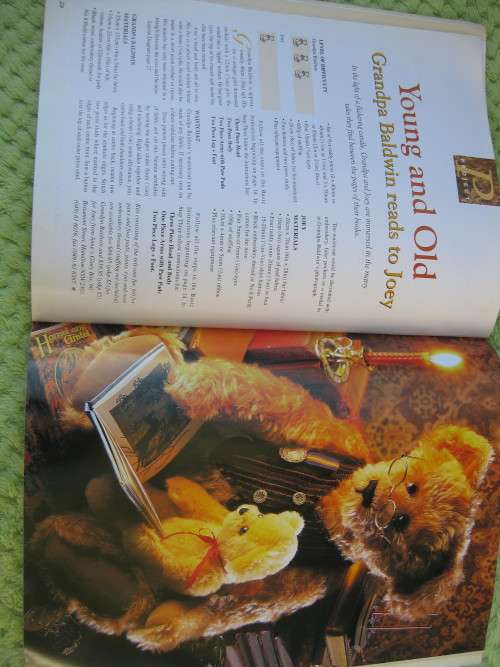 `Your  Step-by-Step Guide to Bear Making`  Magazine