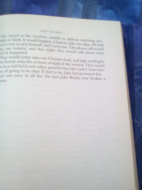`Beyond Tuesday morning`    Two books in one.  Karen Kingsbury.  Soft cover.