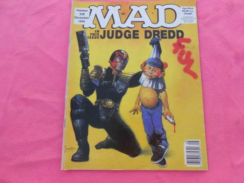 `Mad comic no. 338. 1995.  Very good condition.