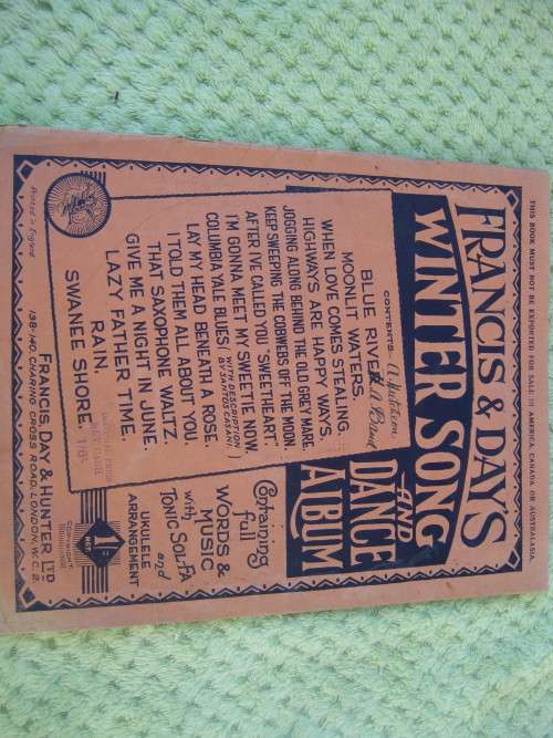 `Francis and Day`s Winter Song and Dance Album`
