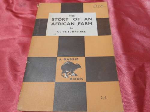`The Story of an African Farm`  Olive Schreiner.  A Dassie Book.  Soft cover.