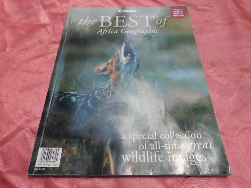 Canon `The Best of African Geographic`  88 pages.  Soft cover.