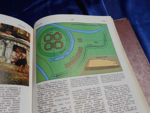 1976  `The New Oxford Dictionary`  2 Volumes. Hard cover.