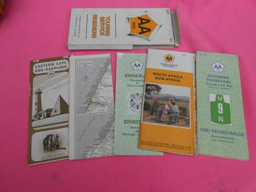 AA travel maps