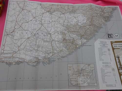 AA travel maps