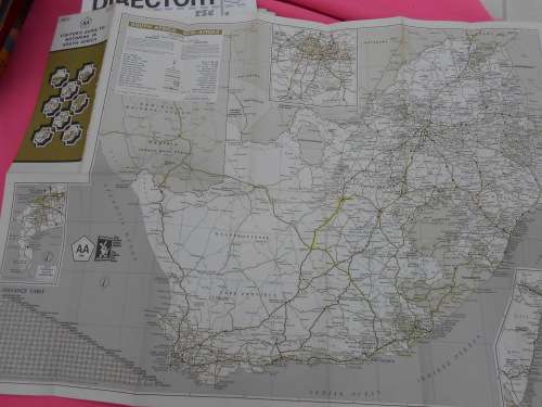 AA travel maps