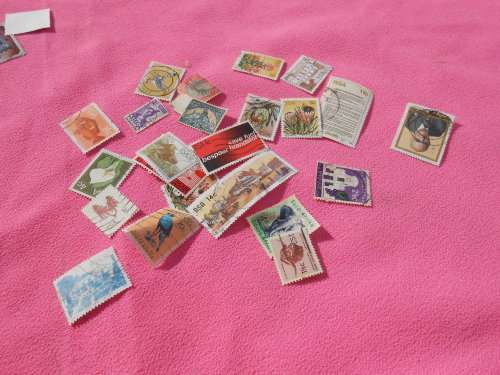 South African stamps.  200 stamps.