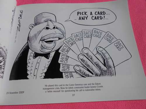 `Zapiro   Do you know who I am?`  Soft cover.