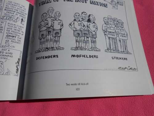 `Zapiro   Do you know who I am?`  Soft cover.
