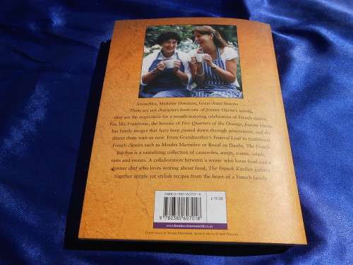 `The French Kitchen` A Cookbook.  Joanne Harris & Fran Warde.  Soft cover.