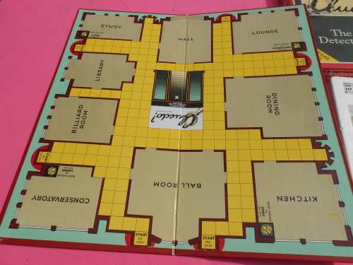 Cluedo The Great Detective Game.  Tweeralige Reels.  Waddingtons.  8-Adult.  Players 2-6.