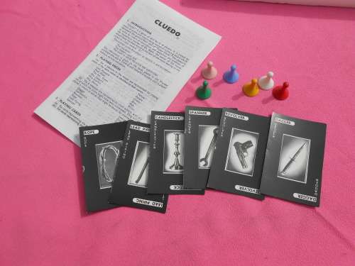 Cluedo The Great Detective Game.  Tweeralige Reels.  Waddingtons.  8-Adult.  Players 2-6.