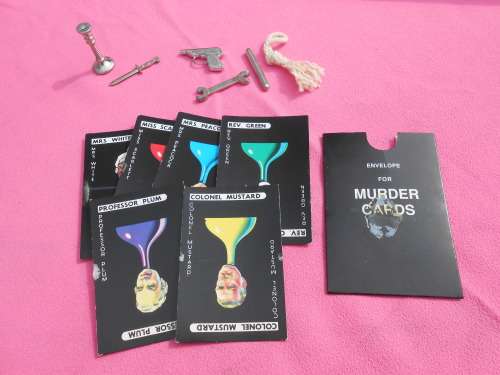 Cluedo The Great Detective Game.  Tweeralige Reels.  Waddingtons.  8-Adult.  Players 2-6.