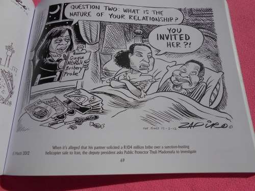 `Zapiro But will it stand up in court?` Soft cover.