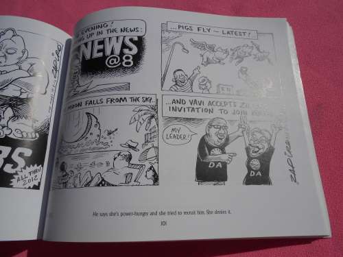 `Zapiro But will it stand up in court?` Soft cover.