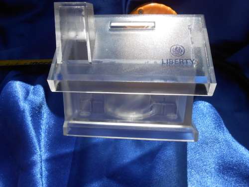 Liberty, plastic money box.