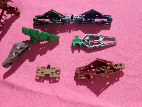 Lego.  Random pieces - as found.