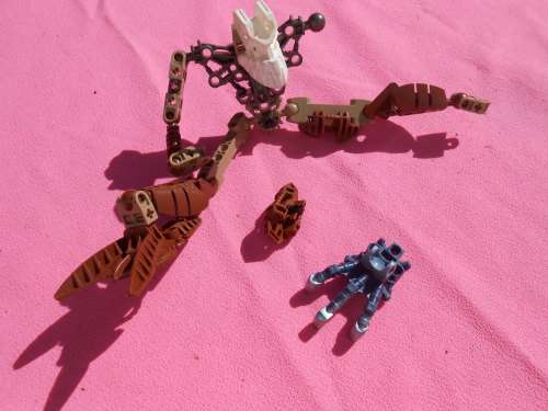 Lego.  Random pieces - as found.